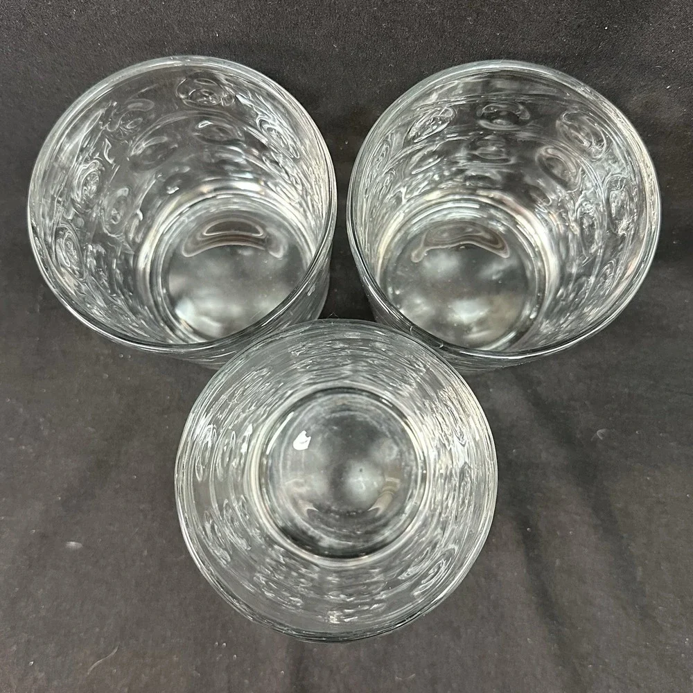 Circleware Crystal 'Parade' Double Old Fashioned Whiskey Glass, Set of‎ 3